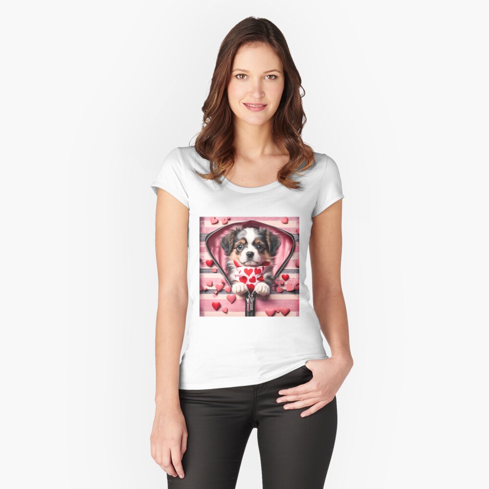 Item preview, Fitted Scoop T-Shirt designed and sold by starchim01.