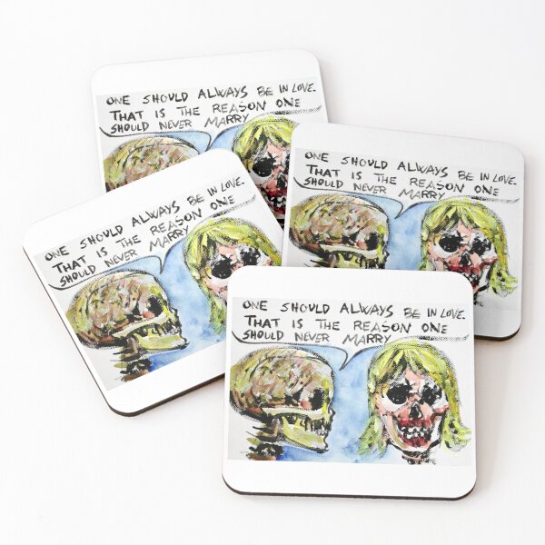 Item preview, SKULL quoting OSCAR WILDE .7 designed and sold by lautir.