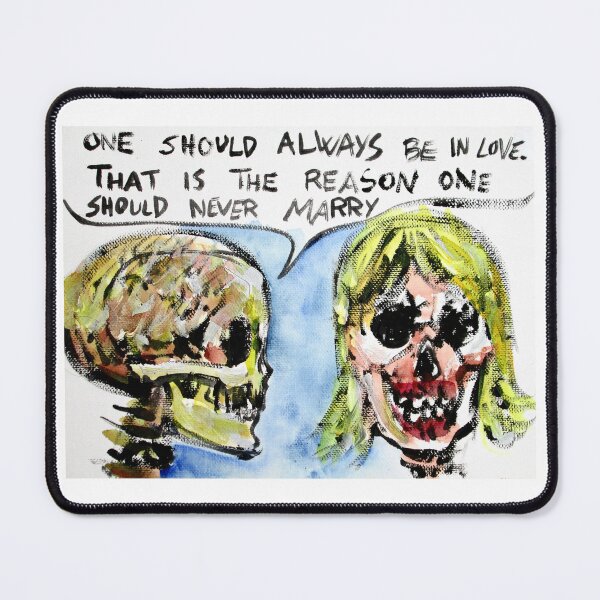 Item preview, SKULL quoting OSCAR WILDE .7 designed and sold by lautir.