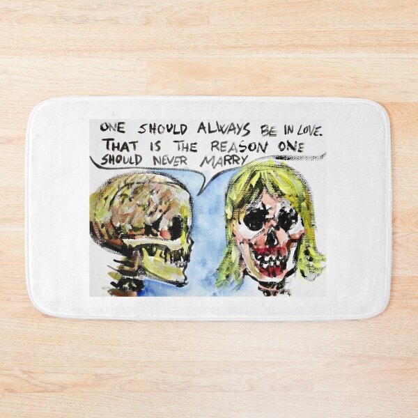 Item preview, SKULL quoting OSCAR WILDE .7 designed and sold by lautir.
