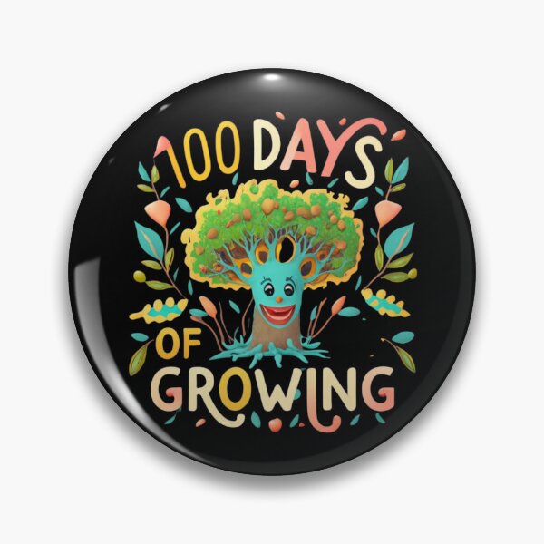 Item preview, 100 Days of School,100 Days of Growing designed and sold by blakfrog.