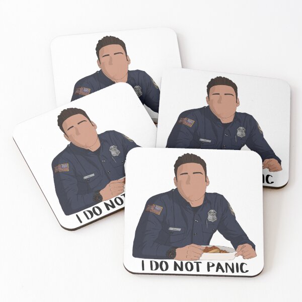 Item preview, 'I Do Not Panic' Eddie Diaz designed and sold by thewolvesof1998.
