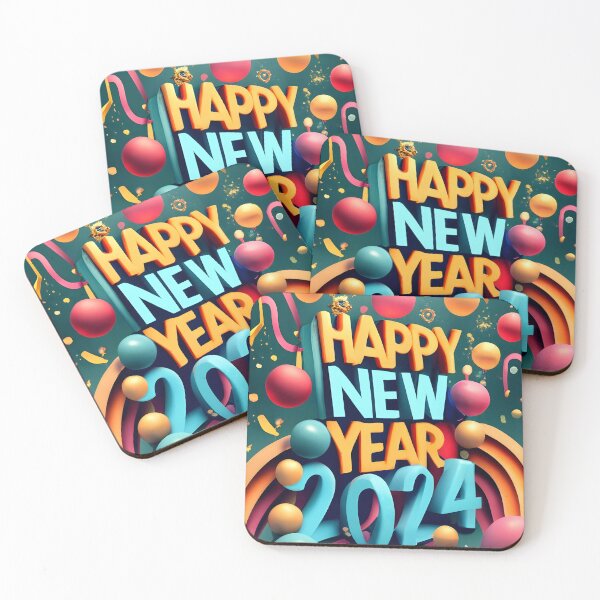 Item preview, NEW YEAR CARD 2024 designed and sold by denakh.