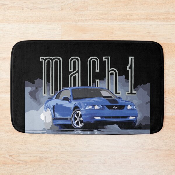 Item preview, azure blue mach 1 sn95 Mustang GT 4.6L V8 4th gen RETrO USA  designed and sold by cowtownCOWBOY.