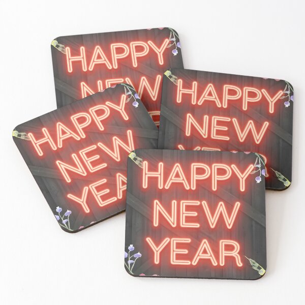 Item preview, HAPPY NEW YEAR 2024 NEON DESIGN designed and sold by denakh.