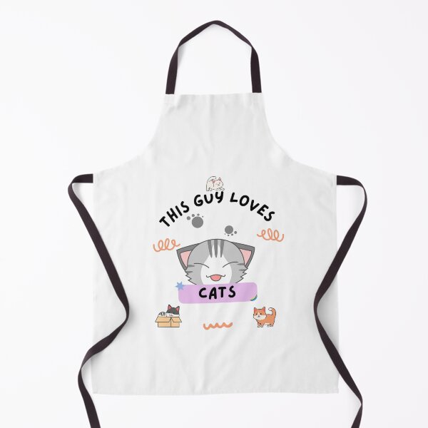 Item preview, This guy loves cats designed and sold by EleganceEasel.