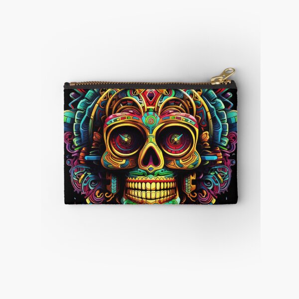 Item preview, Maya mask, Mexico mask, Mayan deity, alien mask, tribal mask, psytrance mask, Aztec mask, Indigenous art, Ritualistic mask, Shamanic mask, Aztec culture designed and sold by psytrancedesign.