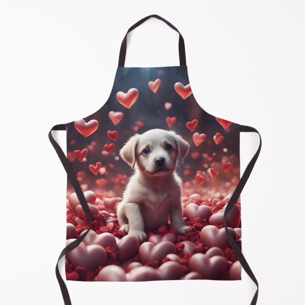 Item preview, Fluffy friend surrounded by hearts designed and sold by Marcu Ioachim.