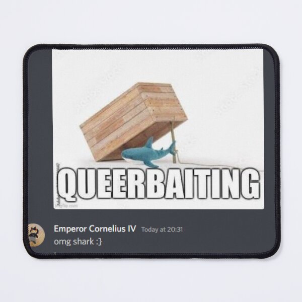 Item preview, queerbaiting designed and sold by cheriveemo.