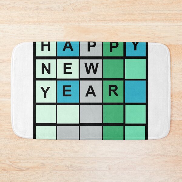 Item preview, Wordle Happy New Year designed and sold by ArtsyExplorer.