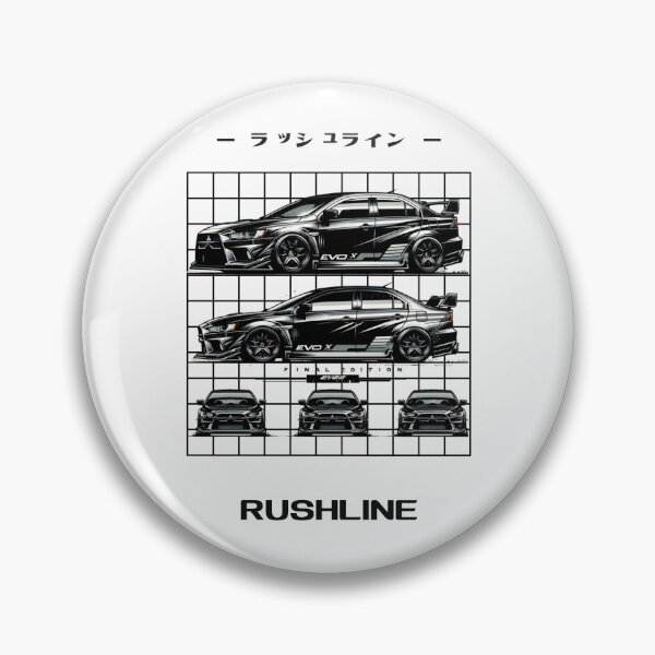 Item preview, Rushline Racing: Evolution X Inspired Design designed and sold by RushlineRacing.