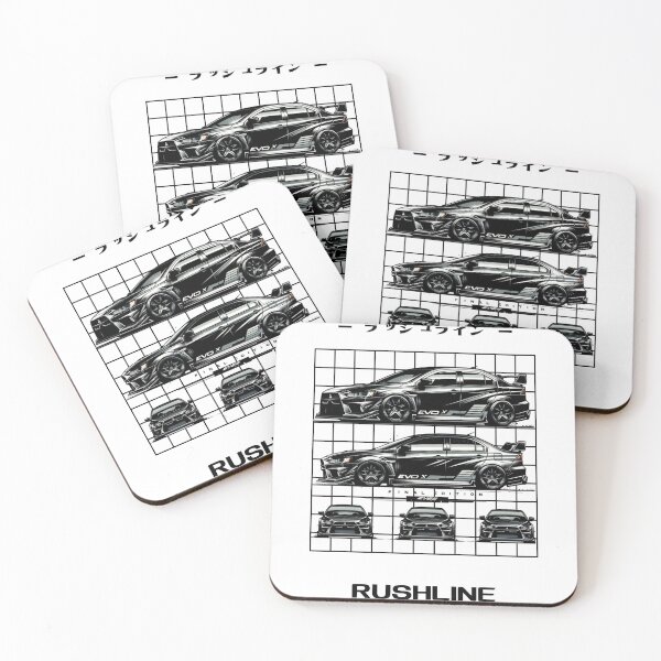 Item preview, Rushline Racing: Evolution X Inspired Design designed and sold by RushlineRacing.