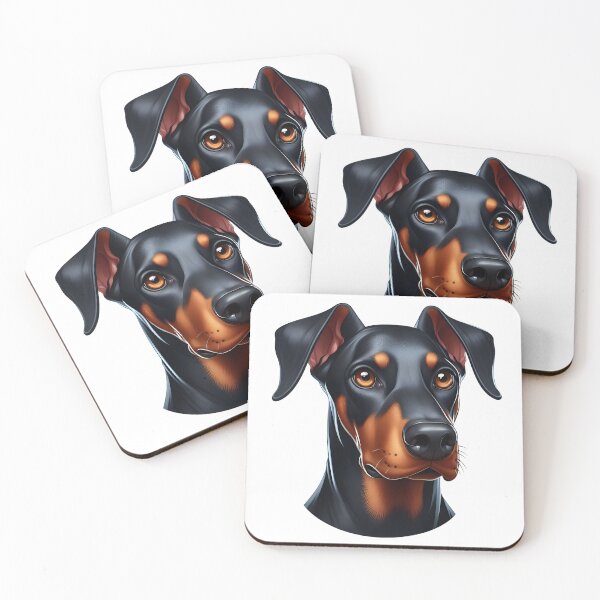 Aperçu de l'œuvre Doberman créée et vendue par Delamoon.