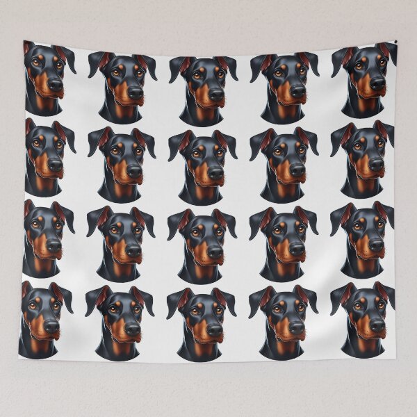 Aperçu de l'œuvre Doberman créée et vendue par Delamoon.