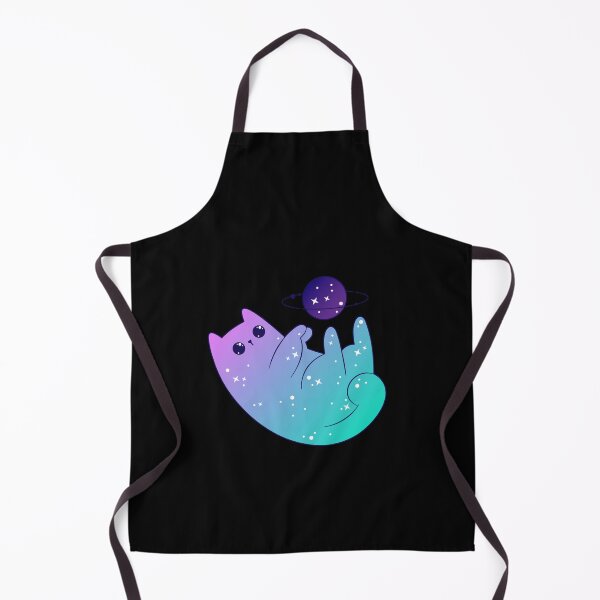 Item preview, space cat playing with pluto designed and sold by EleganceEasel.
