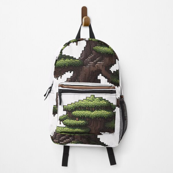 Artikelvorschau, Pixel Art Bonsai mit Rahmen im Topf 16bitart entworfen und verkauft von Salimgor Hangaround Music.