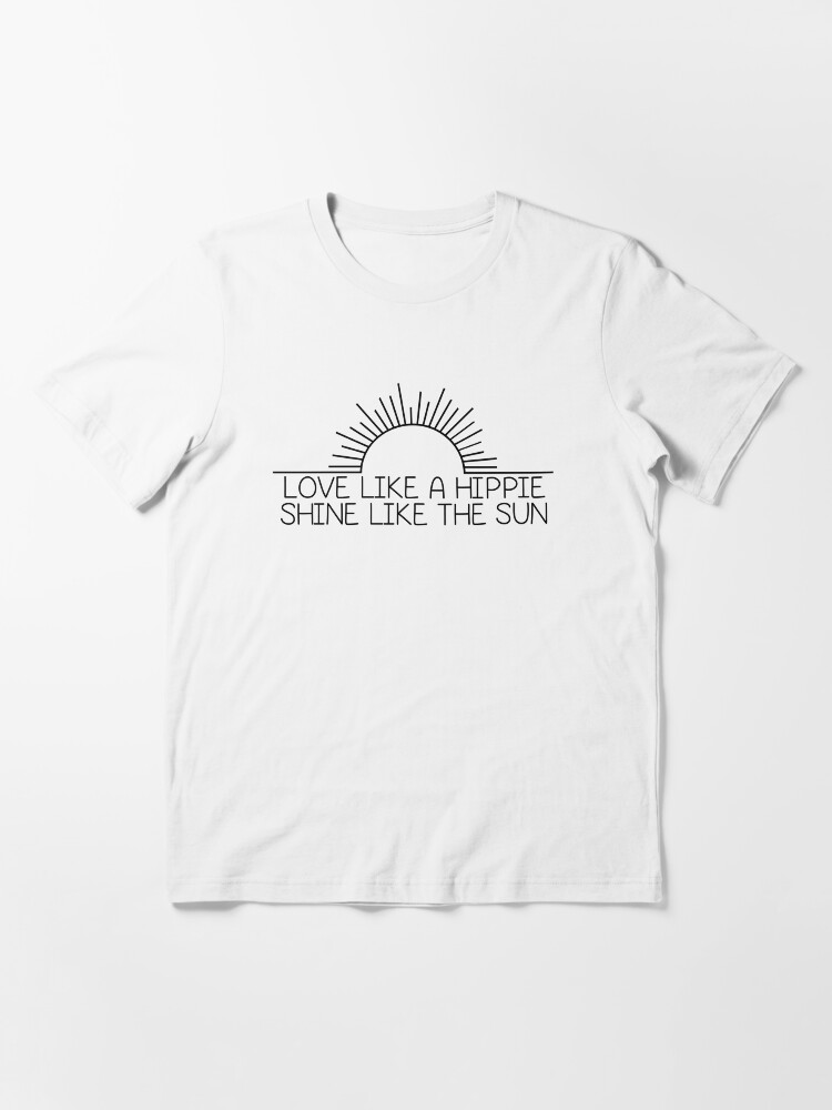 hippie sun shirt