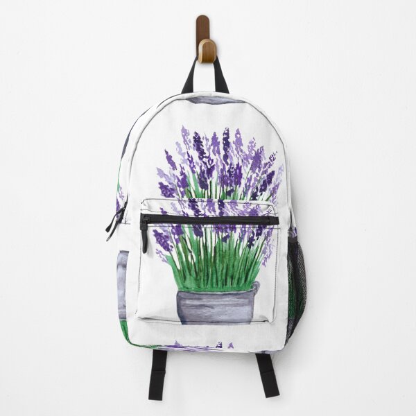 Item preview, Pot of Purple Lavender Flowers designed and sold by KeriFrances.