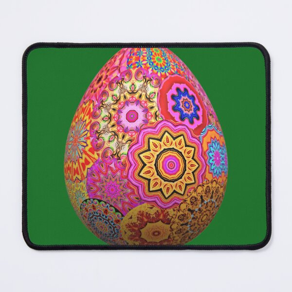 Item preview, Egg shape mandala art designed and sold by RKart2023.