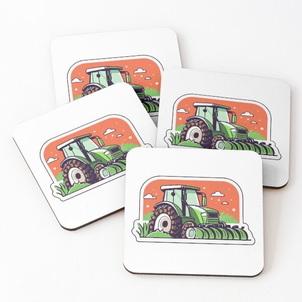 Item preview, Classic Tractor in Field - Farming and Agriculture designed and sold by NiftyWrx.
