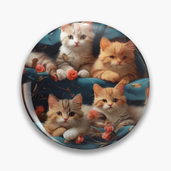 Item preview, Purrfection in Patterns: Cute Cats Lazing Around 4 designed and sold by Honlov.