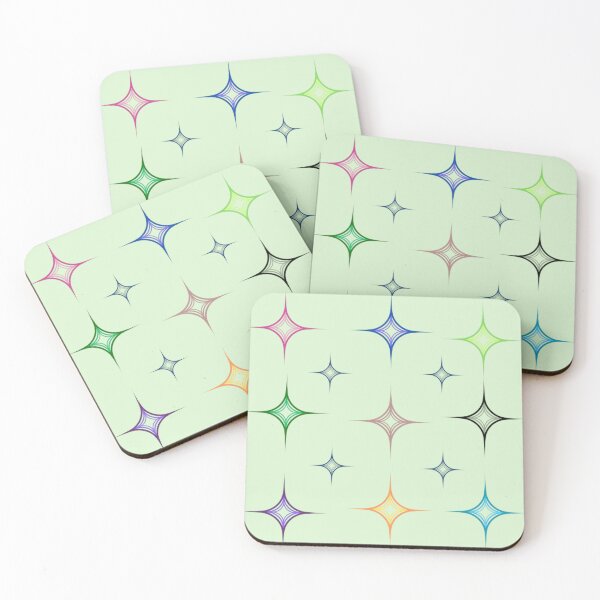 Item preview, Mulricolor, Multicolor Star, Multicolor Star Pattern, Multicolor Abstract Shades Design designed and sold by Art Shimmers.