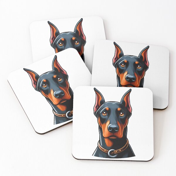 Aperçu de l'œuvre Doberman créée et vendue par Delamoon.