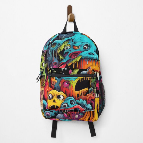 Artikelvorschau, Puppet Bad Trip, Creature Designs, Acid Smile, Psychedelic Fashion, Acid Puppet, Trippy Styles, Lustiges Monster entworfen und verkauft von psytrancedesign.