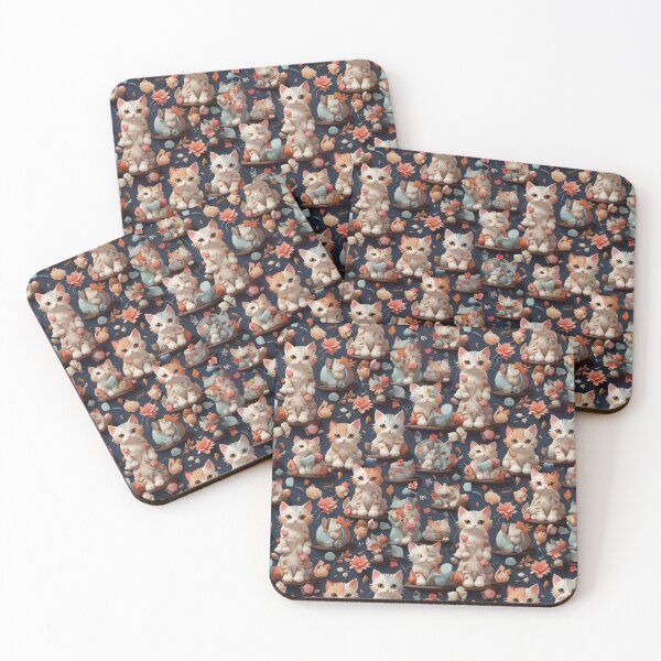 Item preview, Purrfection in Patterns: Cute Cats Lazing Around 7 designed and sold by Honlov.