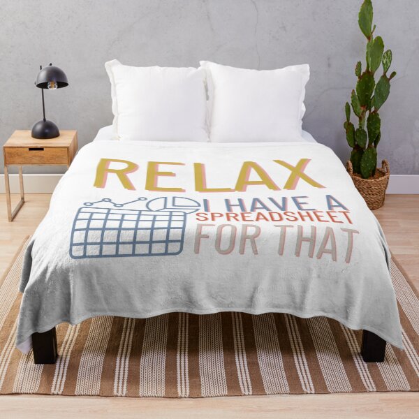 Item preview, Relax I have A Spreadsheet,Funny Accountant designed and sold by Jemsruk.