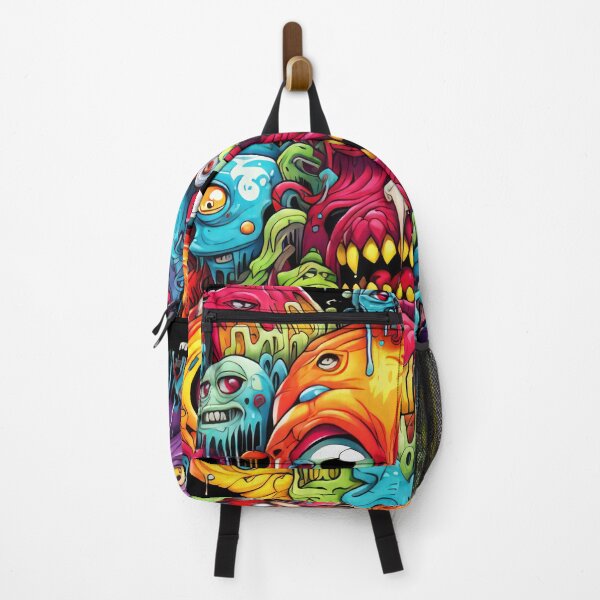 Artikelvorschau, Puppet Bad Trip, Creature Designs, Acid Smile, Psychedelic Fashion, Acid Puppet, Trippy Styles, Lustiges Monster entworfen und verkauft von psytrancedesign.