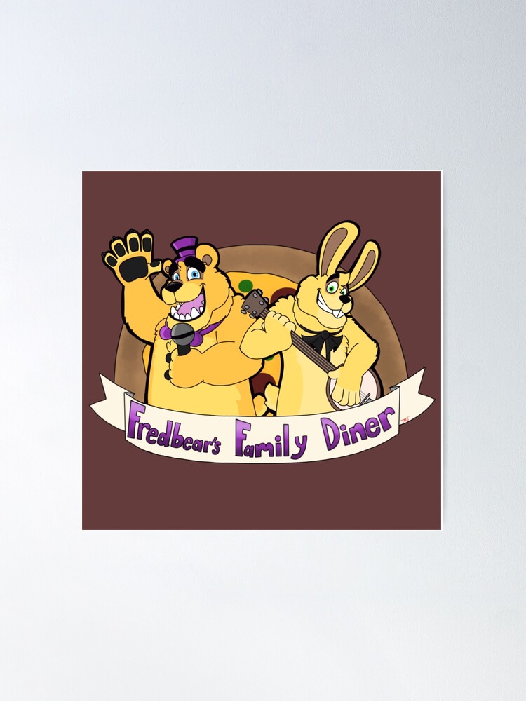 Fredbears Family Diner posters (inspired by TJOC and Final Nights 4 :  r/fivenightsatfreddys