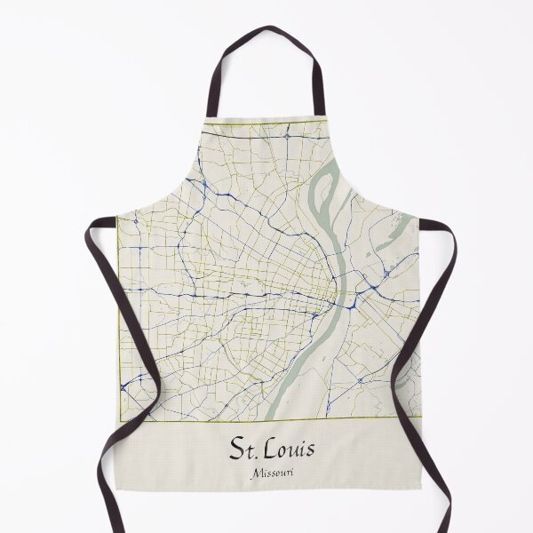 Item preview, St. Louis Missouri Named City Map - Hand-Drawn designed and sold by StylishStacks.