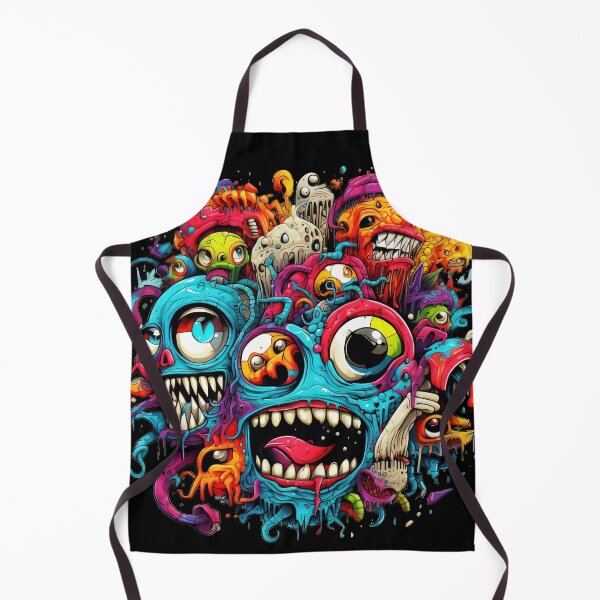 Artikelvorschau, Puppet Bad Trip, Creature Designs, Acid Smile, Psychedelic Fashion, Acid Puppet, Trippy Styles, Lustiges Monster entworfen und verkauft von psytrancedesign.