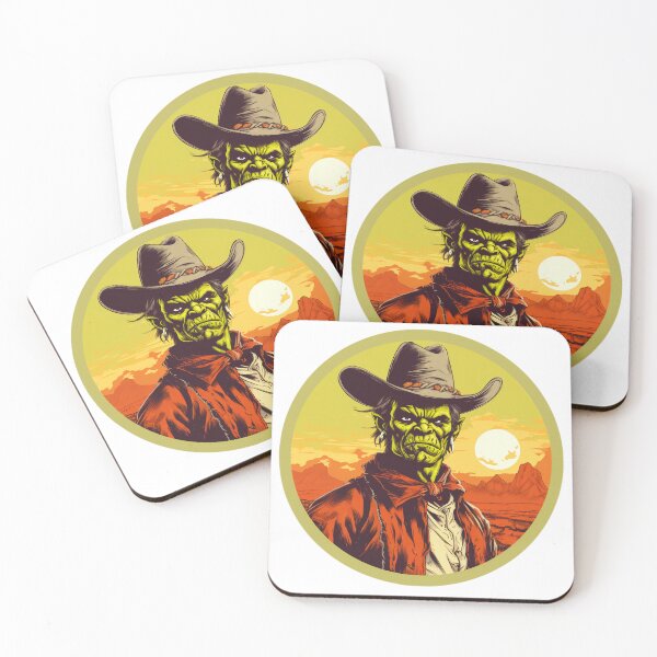 Item preview, The orcish cow-boy designed and sold by GruumchsGoods.
