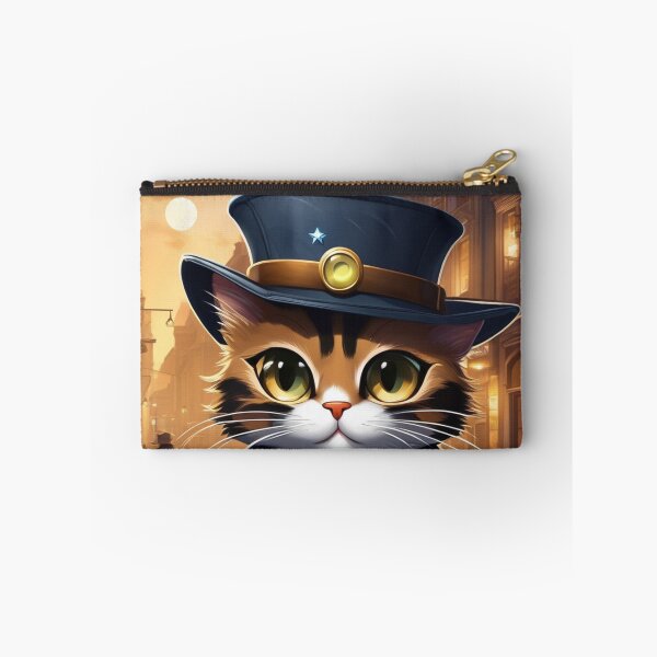 Item preview, a detective cat on the street at midcentury designed and sold by JangmiHorang.