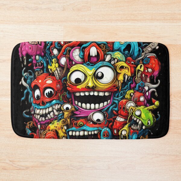 Item preview, Puppet Bad Trip, Creature Designs, Acid Smile, Psychedelic Fashion, Acid Puppet, Trippy Styles, Funny Monster designed and sold by psytrancedesign.