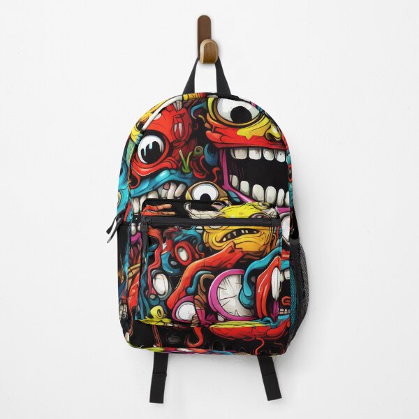 Artikelvorschau, Puppet Bad Trip, Creature Designs, Acid Smile, Psychedelic Fashion, Acid Puppet, Trippy Styles, Lustiges Monster entworfen und verkauft von psytrancedesign.