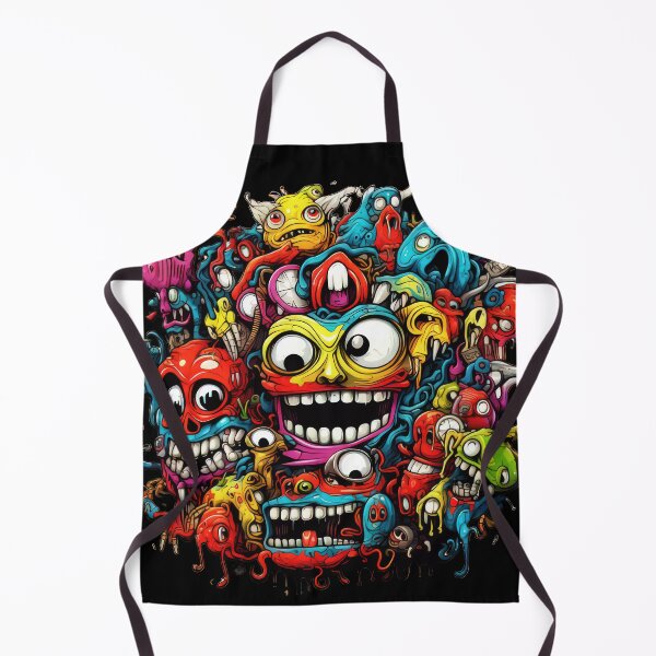 Artikelvorschau, Puppet Bad Trip, Creature Designs, Acid Smile, Psychedelic Fashion, Acid Puppet, Trippy Styles, Lustiges Monster entworfen und verkauft von psytrancedesign.