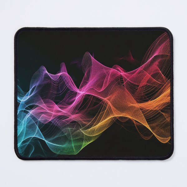 Item preview, Vibrant Neon Wave Abstract designed and sold by SrijanaByAnu.