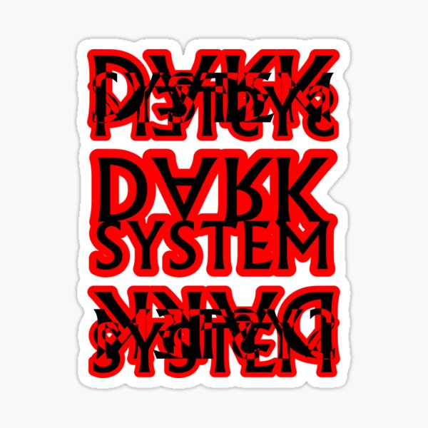 Item preview, Dark System designed and sold by zyxgus.