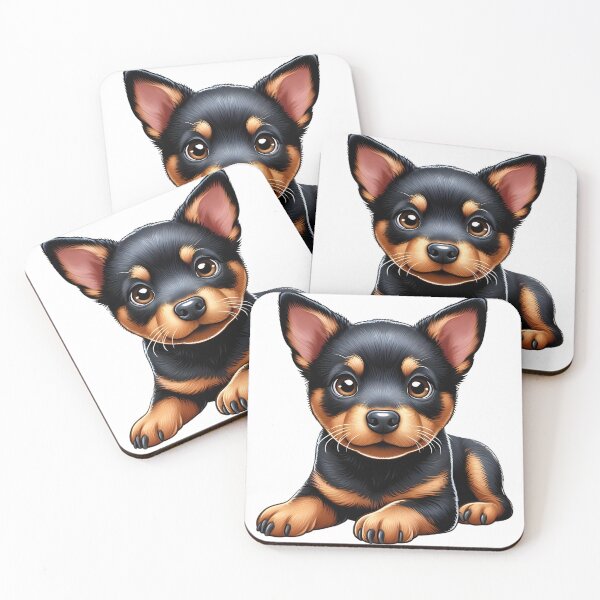 Item preview, Cute Lancashire Heeler Puppy designed and sold by Delamoon.