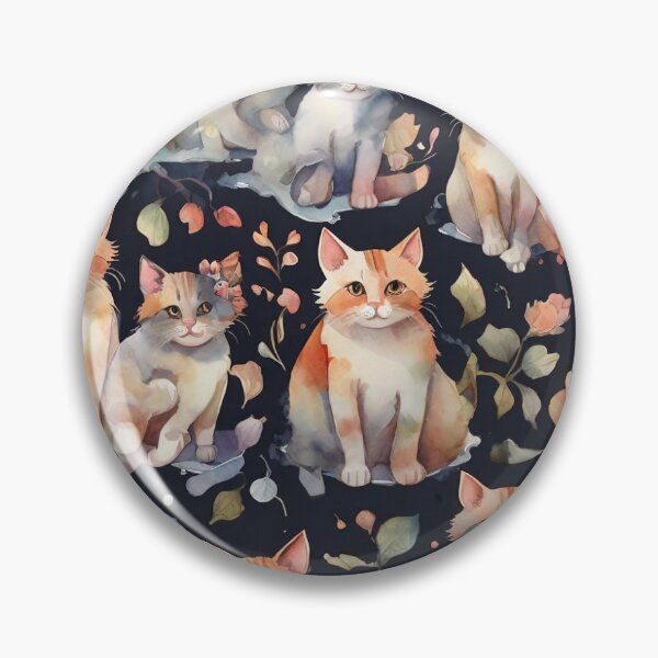 Item preview, Purrfection in Patterns: Cute Cats Lazing Around 9 designed and sold by Honlov.