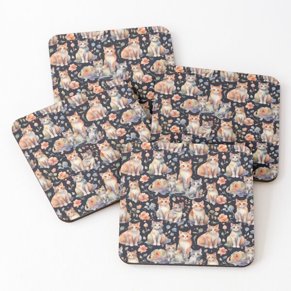 Item preview, Purrfection in Patterns: Cute Cats Lazing Around 9 designed and sold by Honlov.