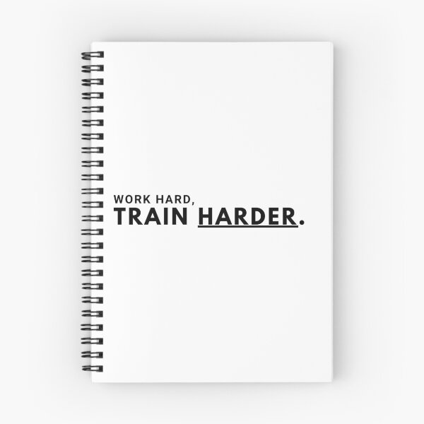 Item preview, Work Hard, Train Harder designed and sold by Bananobanini.
