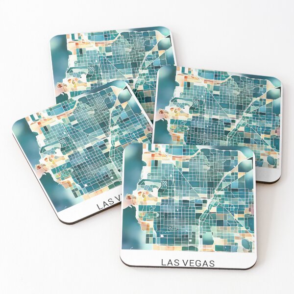 Item preview, Las Vegas Nevada Named City Map - Lush Green designed and sold by StylishStacks.