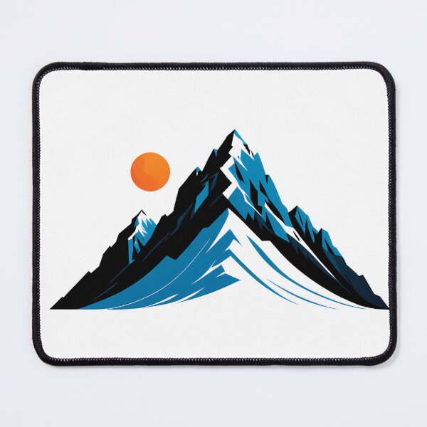 Aperçu de l'œuvre Majestic Mountains : l’art numérique inspiré par la passion créée et vendue par Artedig.
