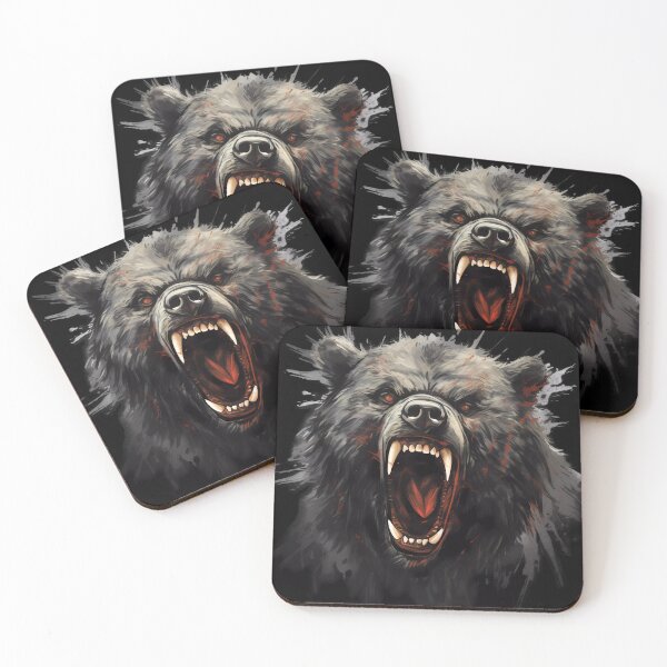 Item preview, Grizzly bear,ursus arctos horribilis designed and sold by Linework Studio.