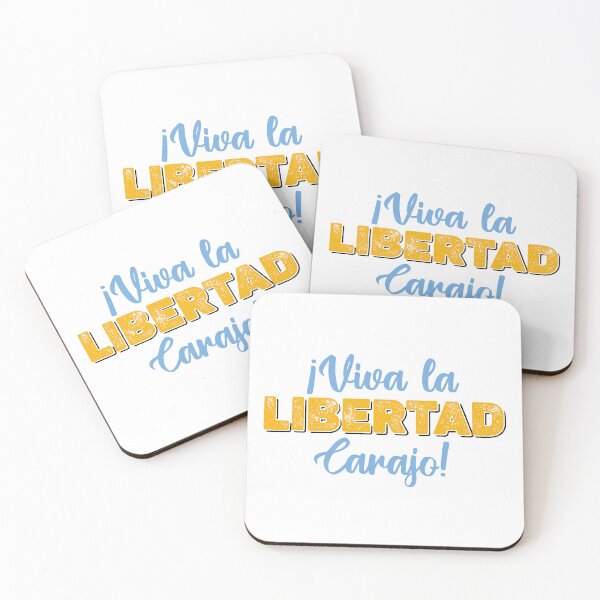 Item preview, VIVA LA LIBERTAD CARAJO designed and sold by Politicas.