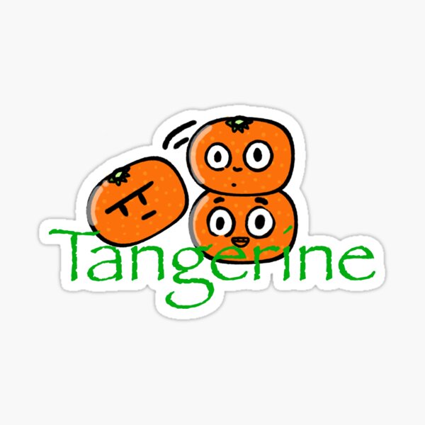 Item preview, Tangerine designed and sold by FunkyForest.